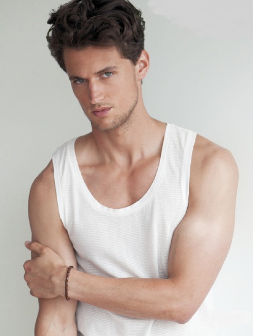 extra0rd1nary-belleza:  Supermodel Garrett Neff In A Radiant Series Captured For DAMAN magazine by Fashion Photographer Mitchell Nguyen McCormack.http://extra0rd1nary-belleza.tumblr.com/