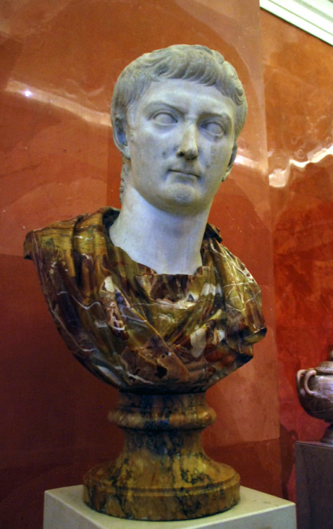 myglyptothek:Portrait of Tiberius. Originally part of a large statue from Athens. Early I century AD