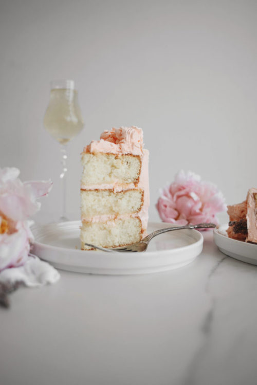 foodffs: Pink Champagne, White Chocolate and Rose Cake Really nice recipes. Every hour. Show me what