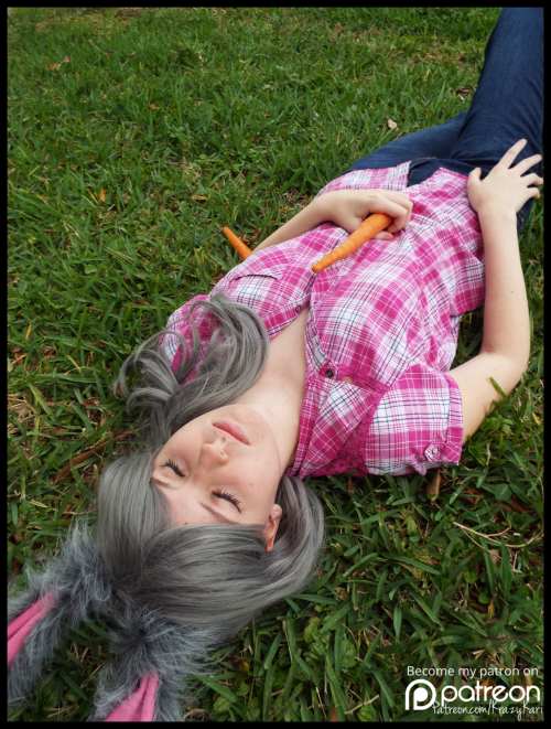 krazykariana:  Carrot Farmer Judy Hopps cosplay! This was fun to do, she has been my favorite new Disney female character! They wrote her character so well! And yes, Nick is drowing in my boobs. Facebook Twitter Instagram DeviantartAnd my Patreon, where