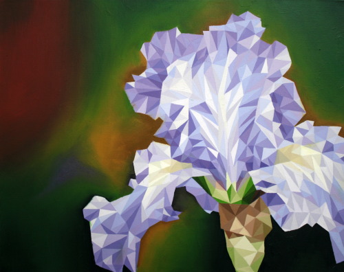 slowartday:Iris, oil on canvas, 16x20”Lexi Grahame, 2013More art here