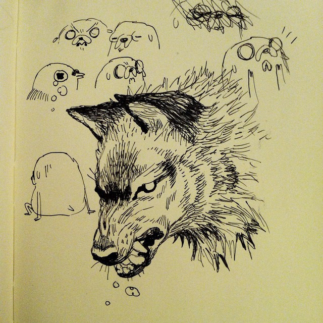empartridge:  one more Yellow Line post. Finn’s revised dog-who-looks-suspiciously-like-Question-Hound
