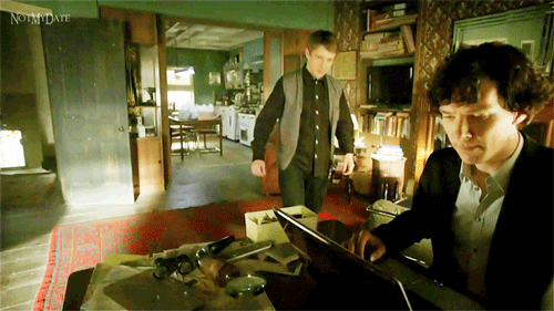 notmydate:The Blind Banker | Sherlock & John