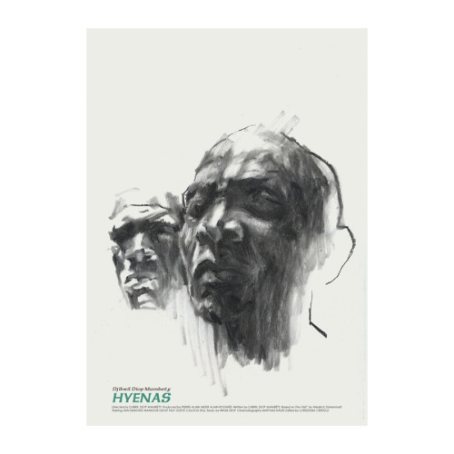 My poster for “Hyenas” - 1992 by Djibril Diop Mambety 