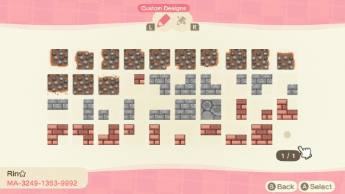 lightdizzy: my paths in animal crossing: