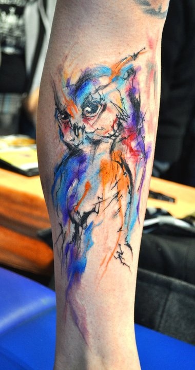 tactless-minxx:  Can I please just get a watercolor tattoo already?  Someone, please