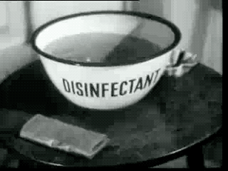 nemfrogfilms:Disinfectant. Don’t Spread Germs. 1948.Internet ArchiveNemfrog Films Top 10 / 2020 / #1