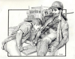 randydave69: 3 vintage gay drawings! Check