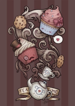 medusadollmaker:  TeaTime by *Medusa-Dollmaker I’m in a contest VOTE VOTE VOTE IF YOU LIKE IT! :D http://redbubble-tattoo.strutta.com/entry/2636112  T-shirts and more!: http://www.redbubble.com/people/medusadollmaker/works/10371579-teatime Please!