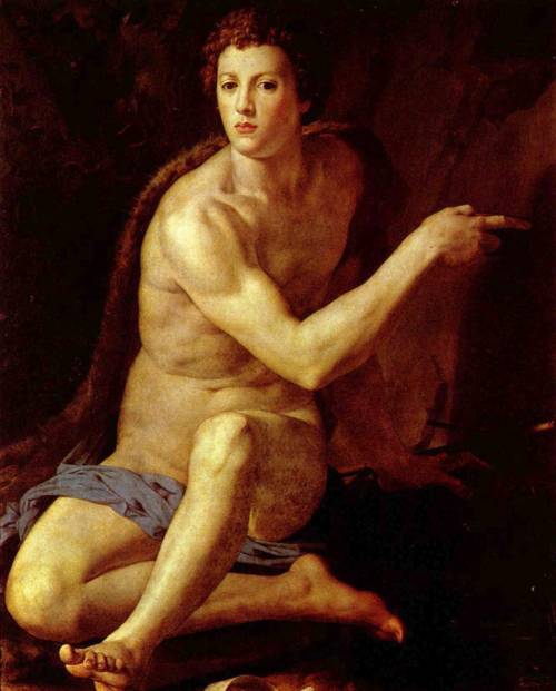 John the Baptist, Agnolo Bronzino, 1553