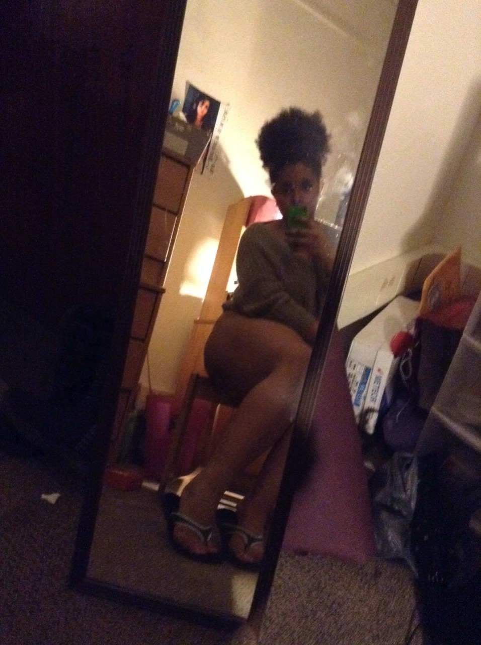 My puff wins and yes I&rsquo;m wearing underwear