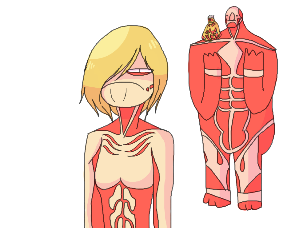 trows:  wowza-wowzers:  redraw of this gross shit cause its so damn ugly I had to