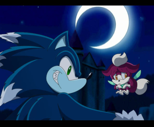the-gitz: Managed to get some fake Sonic X screenshot done for the occasion of Halloween. - Sonic&rs