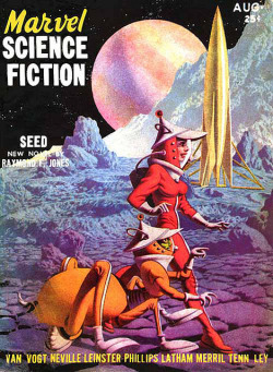 Cover of Marvel Science Fiction illustrated