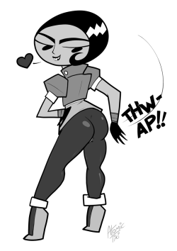 Atomictikisnaughtybits:  $15 Commission - Tiff Krust (My Life As A Teenage Robot)