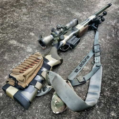 tacticalsquad:    10_8guns Tactical Tuesday. Remington 700 in a McMillan Chassis. #sniperrifle #remington  