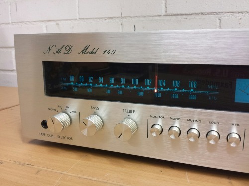 NAD Model 140 Stereo Receiver, 1975