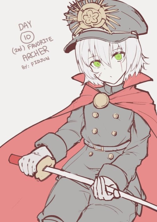 greypidjun: Jacktober - Day 10 Jack cosplays my (2nd) favorite archer, Nobu