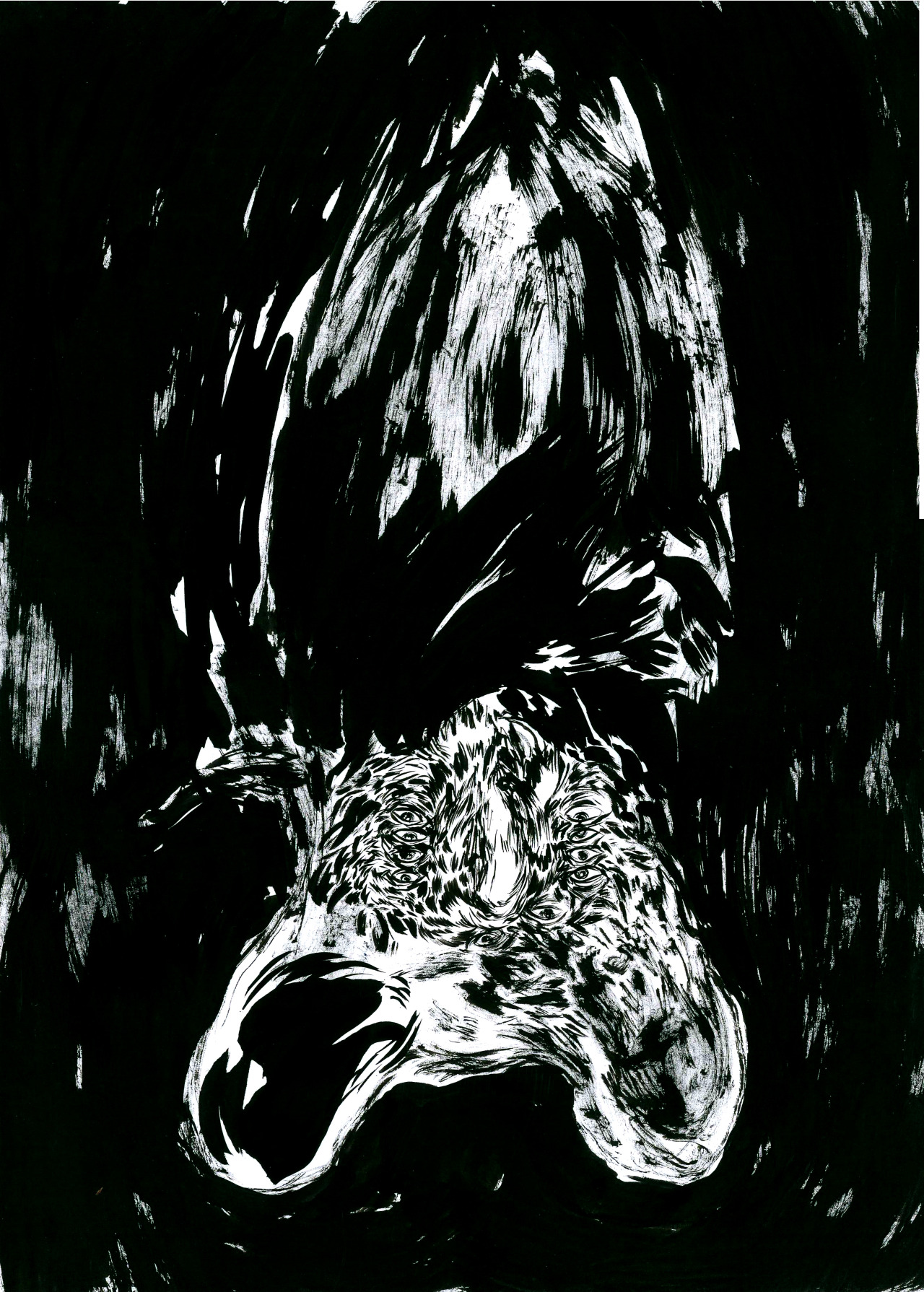 neverbrushmyteeth:”Bat” original for sale :))https://www.etsy.com/listing/199649795/original-sumi-ink-bat-drawing?ref=shop_home_active_1