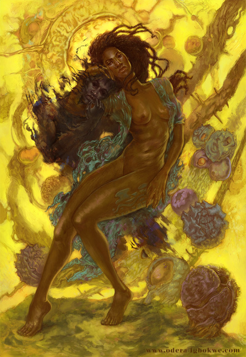 superheroesincolor:Wild Seed by Odera Igbokwe Wild Seed by Octavia Butler, for the Ladies of Literat