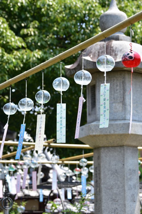 norisunorin:奈良県　おふさ観音　風鈴祭り  nara  ofusakannon windchime