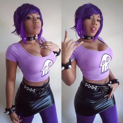 cosplayingwhileblack:  Character: YumiSeries: Hi Hi Puffy Ami YumiCosplayer: SamiBess