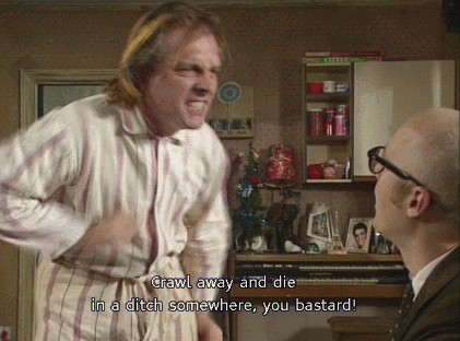 it's all bumholes and eyelids innit