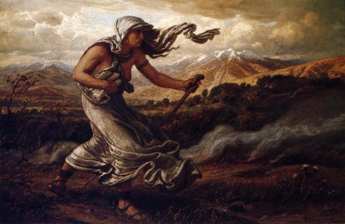 hearthglow:The Cumean Sibyl Elihu Vedder, 1876“The Cumaean (Cumean) sibyl played a major role in the