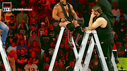totaldivasepisodes:  Cesaro’s jokes about Jericho were causing Kevin Owens physical