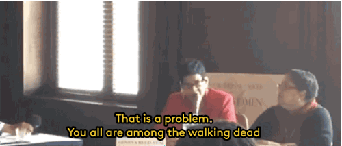 ursuladeville:  lestrangefiction:  ihatethatchick:  refinery29:  Watch: In a powerful Congresional speech, Sandra Bland’s mother called people who think they’re woke “the walking dead” because of how little we still know The speech included a