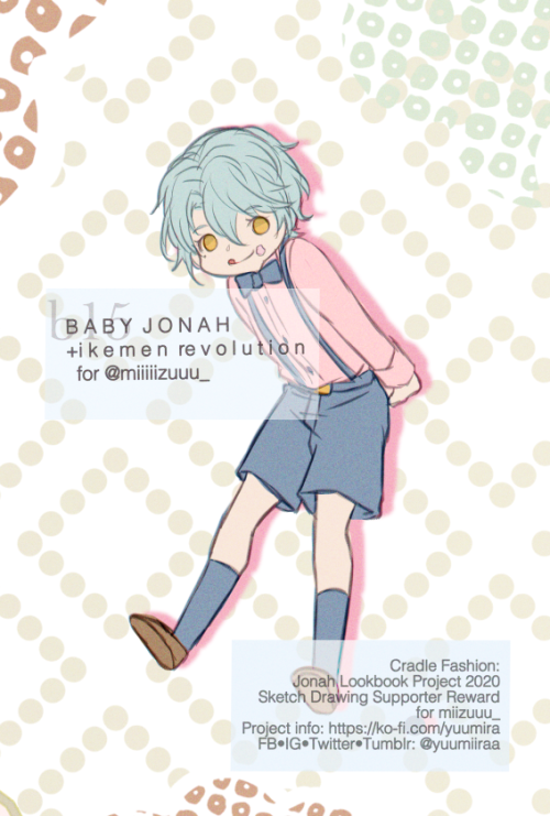 Baby Jonah! - Ikemen Revolution ✨For @miiiizuuu_! Thank you so much, I got to draw baby Jonah again 