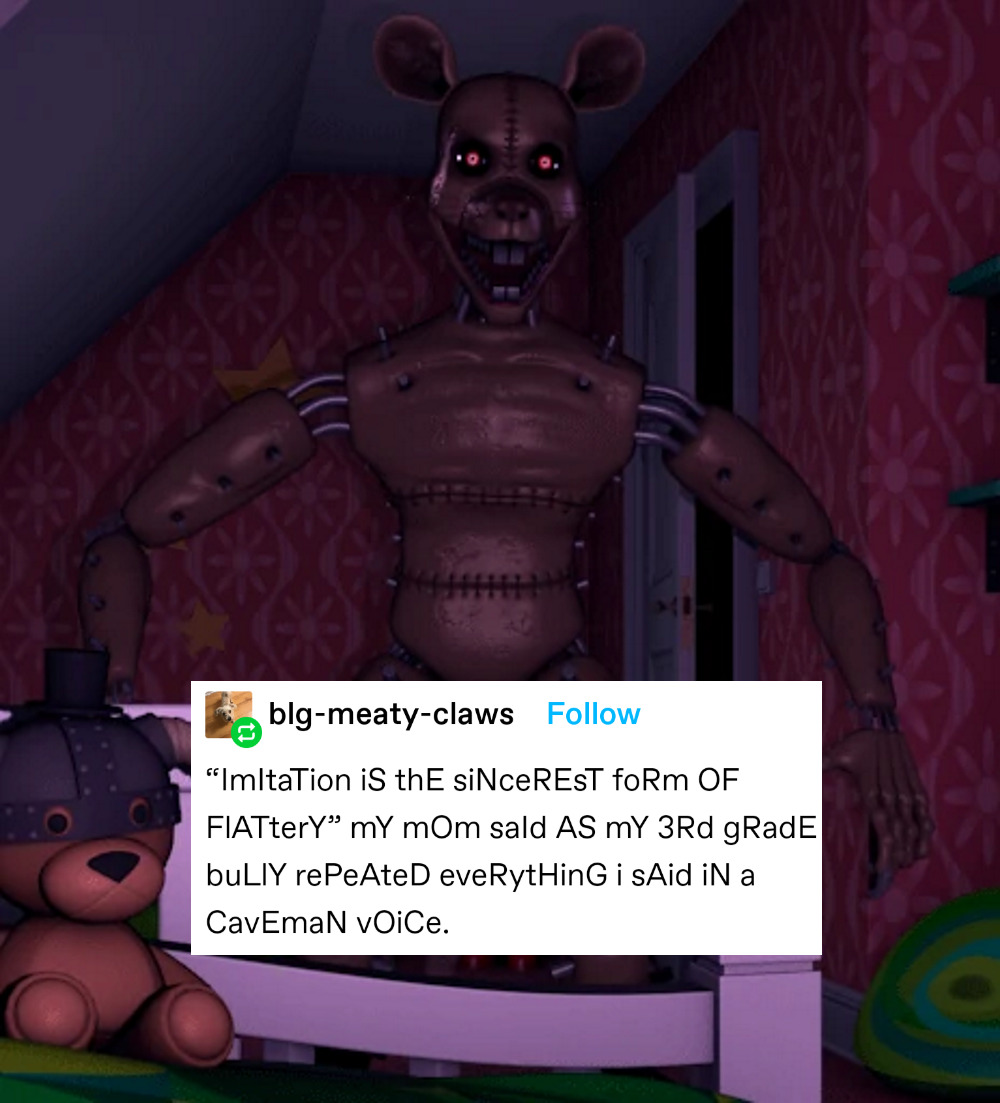 Incorrect Five Nights at Freddy's Quotes — ~Fluffles