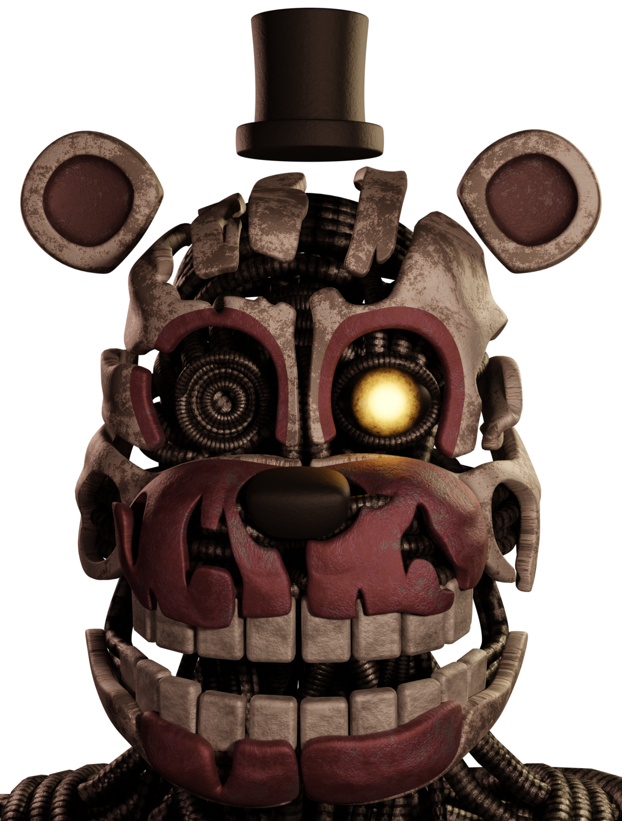 molten freddy mask