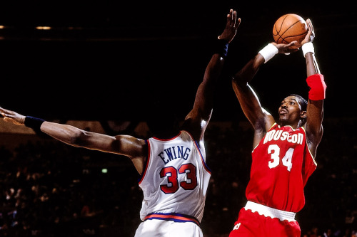 Olajuwon and Ewing 1994 NBA Finals