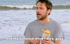 dailypaddys: Are you drinking sunscreen?No, no, it’s a decoy.