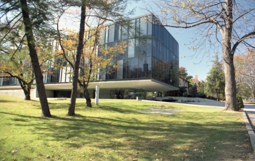 Chancery, Embassy of Brasil, Washington, DC, two upper photos 1972, lower photo 1974.‘The building w