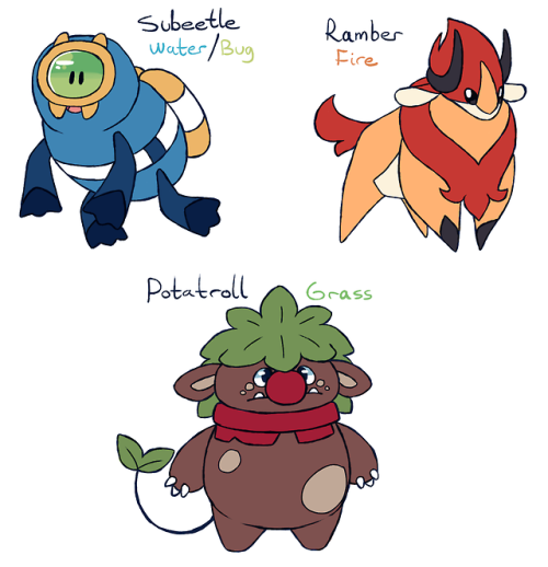 Between now and the end of the mythical fakemon contest i will be posting “beta” art of both fakemon