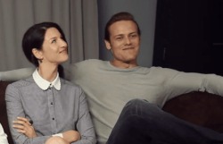 creag-an-fhitich:  Sam’s arm around Cait. In every interview.   “Body language never whispers. It SCREAMS!”