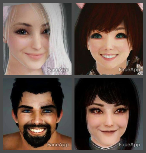 rubyplaysaion:I was toying around with faceapp and found out it’s oddly satisfying to put smil