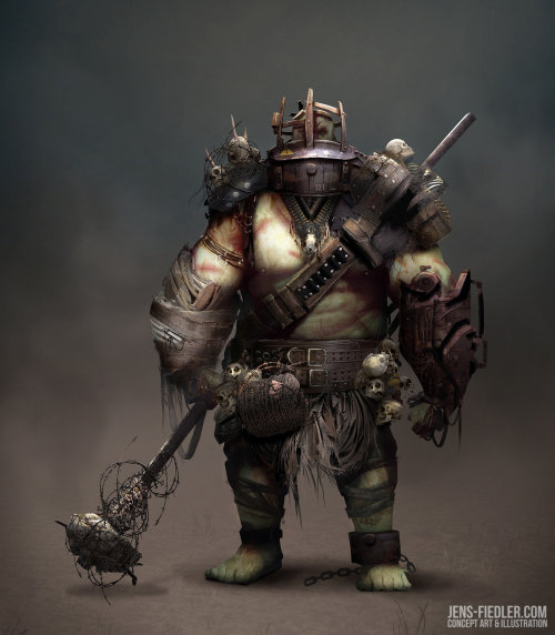 Digital Art of Jens Fiedler:FiddlesticksGraveyard guardTMNT Crang FanartFallout MutantGnar &lsquo;Zh