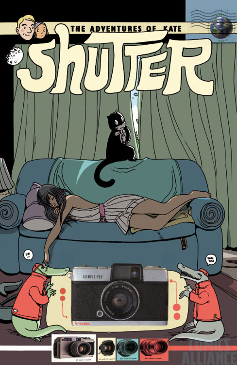 joekeatinge: SHUTTER #1 is finally ALMOST here! This Wednesday, April 9th is the big day. Been amped