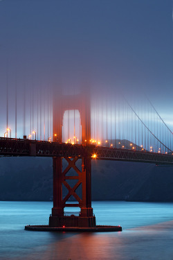 e4rthy:  Fog at Blue Hour by arka02 
