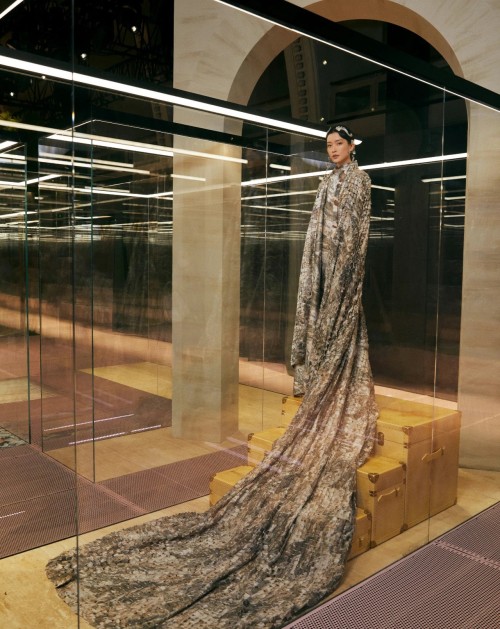 Du Juan in Fendi Couture Spring/Summer 2021