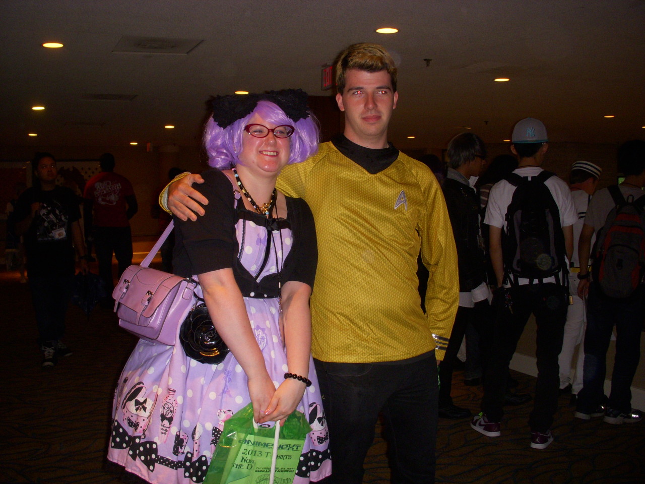 kawaii-desu-nope:  chriscappuccino:  Photos of me and my friends from AnimeNEXT 2013!