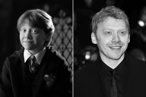 Harry Potter Then and Now