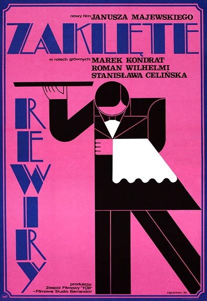 Andrzej Krajewski Zaklęte Rewiry Printed: 1975 Size: A1 - 58x82cm