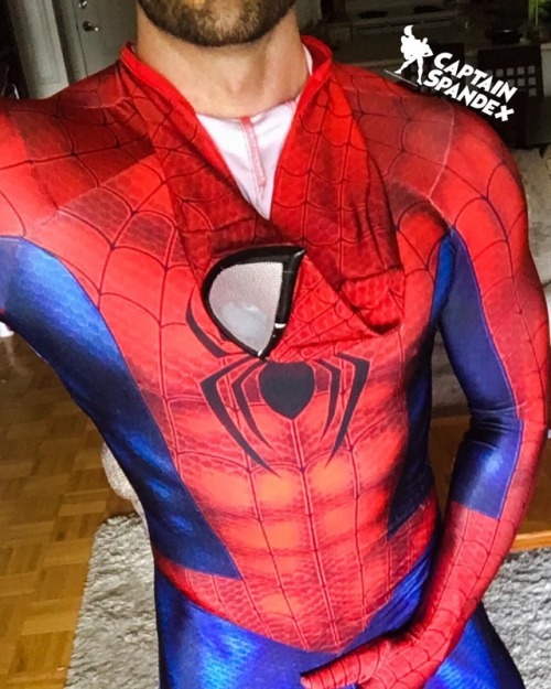 captnspandex:Superhero Sunday #captnspandex #cosplay #spiderman #spidey #spandexmen #spandex #lycra 