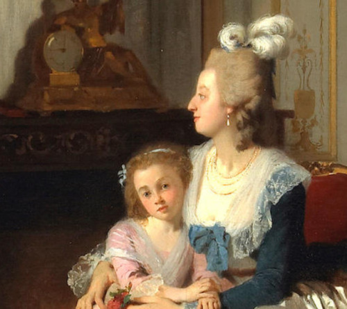 Reading Treasure: Detail from a painting of Marie Antoinette by Joseph Caraud
Just some thoughts on a detail from one of my favorite Caraud paintings!