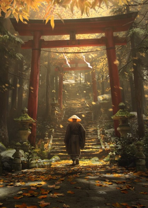 thecollectibles:

Shrine path by

florent lebrun 
