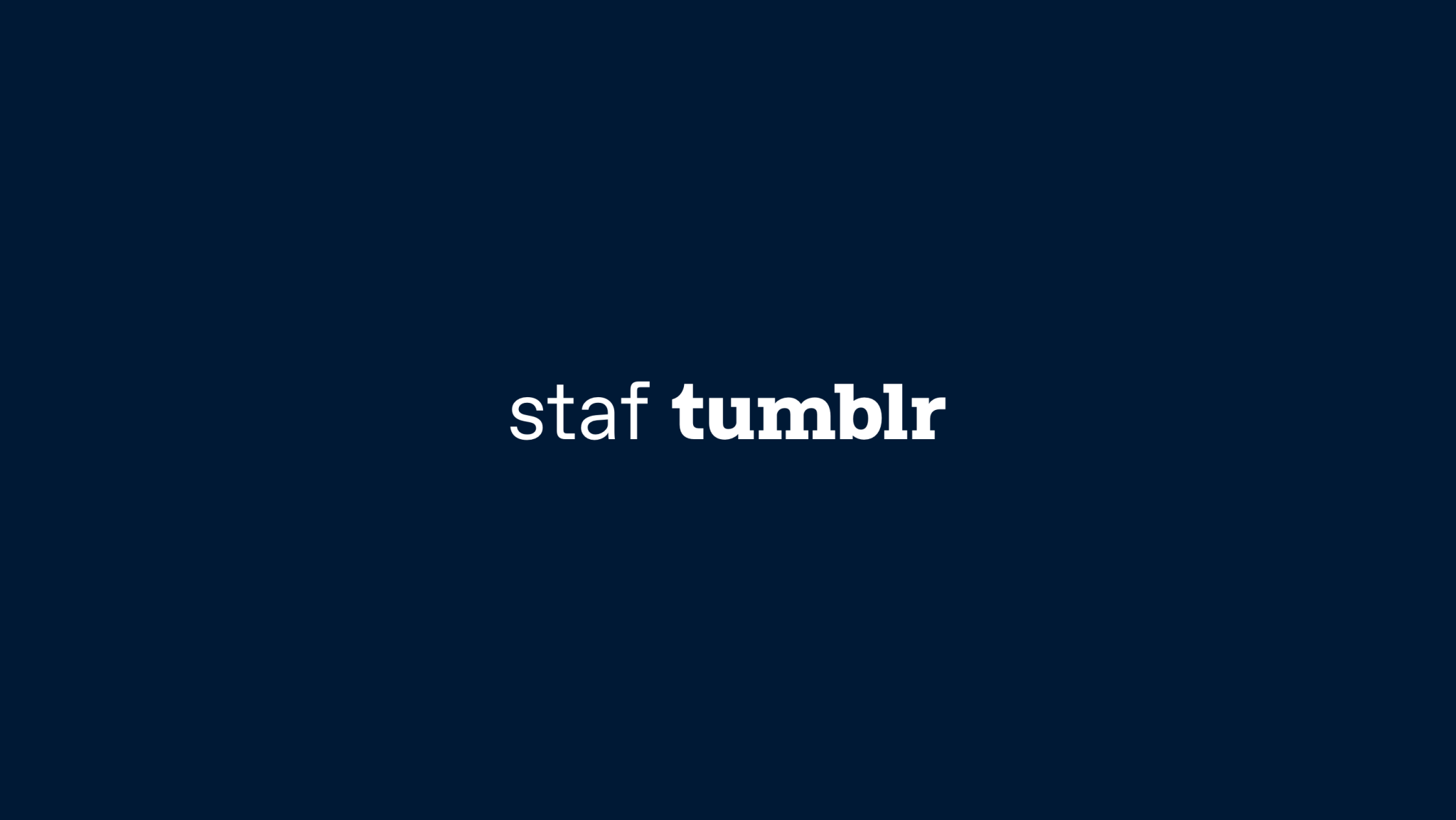 Staf Tumblr